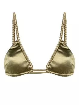 Isa Boulder верх бикини с цепочкой, зеленый