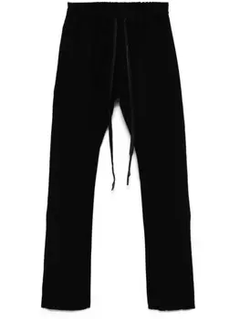 Isaac Sellam Experience брюки из сирсакера, черный