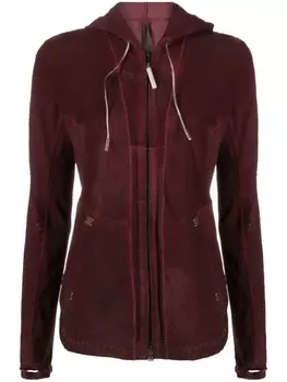 Isaac Sellam Experience куртка на молнии с капюшоном, красный