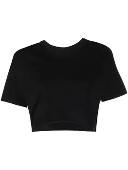 Isaac Sellam Experience укороченная футболка, черный