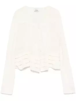 ISABEL MARANT блузка Carolia, нейтральный