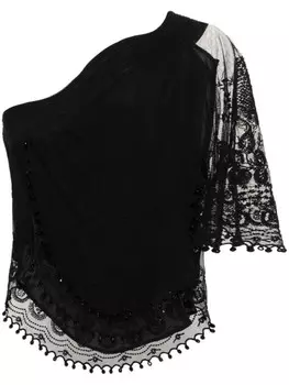 ISABEL MARANT блузка Victorine с бисером, черный