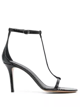 ISABEL MARANT босоножки с открытым носком, черный