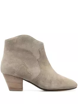 ISABEL MARANT ботильоны Dicker, нейтральный цвет