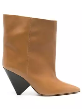 ISABEL MARANT ботильоны Miyako 85, нейтральный цвет