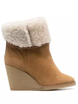 ISABEL MARANT ботильоны Totam на танкетке, коричневый