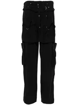 ISABEL MARANT брюки Hadja с люверсами, черный