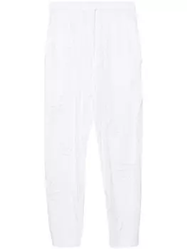 ISABEL MARANT брюки Hectorina с английской вышивкой, белый