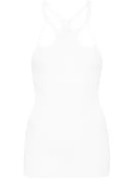 ISABEL MARANT Debra топ в мелкий рубчик, белый