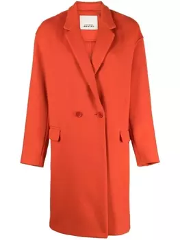 ISABEL MARANT двубортное пальто Efegozi, красный
