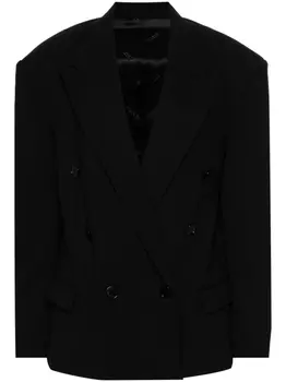 ISABEL MARANT двубортный блейзер Klero, черный
