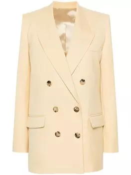 ISABEL MARANT двубортный пиджак Nevimea, нейтральный цвет