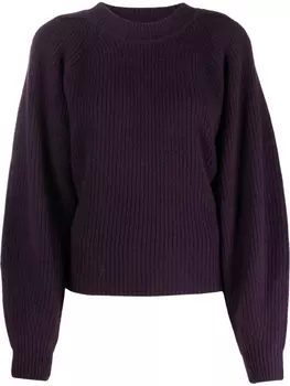 ISABEL MARANT джемпер Bille из смесовой шерсти, фиолетовый