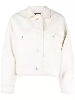 ISABEL MARANT джинсовая куртка Paoleta, нейтральный цвет