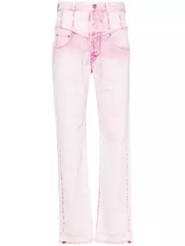 ISABEL MARANT джинсы Noemie прямого кроя, розовый