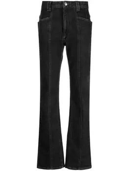 ISABEL MARANT джинсы прямого кроя, черный
