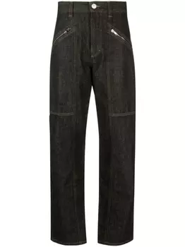 ISABEL MARANT джинсы прямого кроя, черный