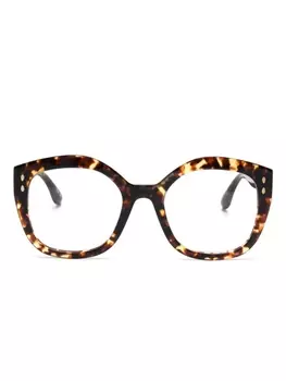 Isabel Marant Eyewear очки 0141 в оправе 'бабочка', коричневый