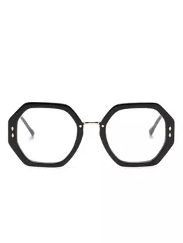 Isabel Marant Eyewear очки в геометричной оправе, черный