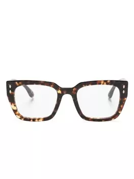 Isabel Marant Eyewear очки в квадратной оправе, коричневый