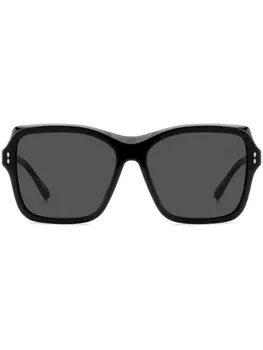 Isabel Marant Eyewear солнцезащитные очки 807IR в квадратной оправе, черный