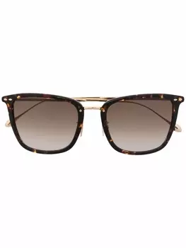 Isabel Marant Eyewear солнцезащитные очки черепаховой расцветки, золотистый