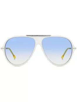 Isabel Marant Eyewear солнцезащитные очки Hera в оправе пилота, белый