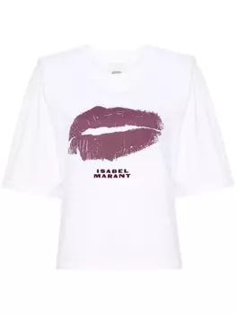 ISABEL MARANT футболка Ben из органического хлопка, белый