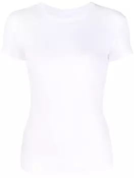 ISABEL MARANT футболка в рубчик, белый