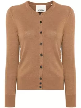 ISABEL MARANT кардиган Kleo, нейтральный цвет