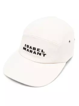 ISABEL MARANT кепка с вышитым логотипом, нейтральный цвет
