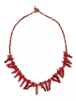 ISABEL MARANT колье Jolana, красный