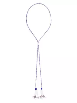 ISABEL MARANT колье с бусинами, белый