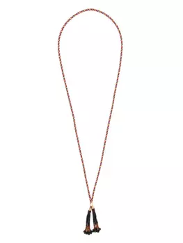 ISABEL MARANT колье с бусинами, черный