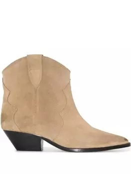 ISABEL MARANT ковбойские ботинки Dewina 40, нейтральный цвет