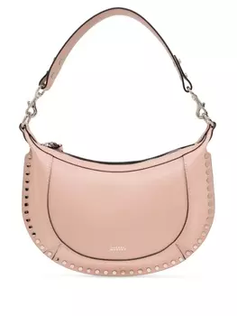 ISABEL MARANT кожаная сумка с логотипом, розовый