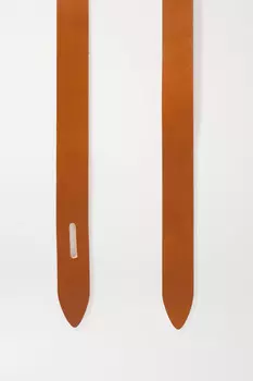 ISABEL MARANT кожаный ремень лечче, бежевый