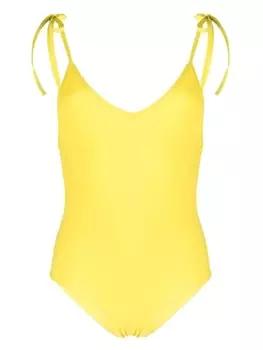 ISABEL MARANT купальник Swan на тонких бретелях, желтый