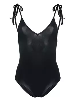 ISABEL MARANT купальник Swan на тонких бретелях, черный