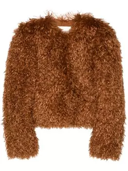 ISABEL MARANT куртка Фаустина, коричневый