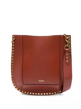 ISABEL MARANT Oskan leather shoulder bag, красный