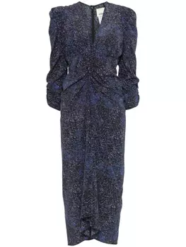 ISABEL MARANT платье миди Albini, синий