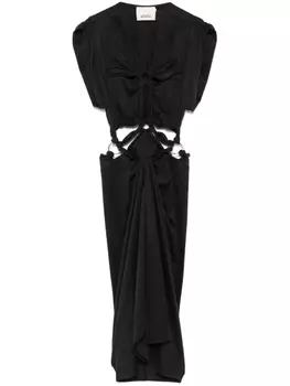 ISABEL MARANT платье миди Sirena, черный