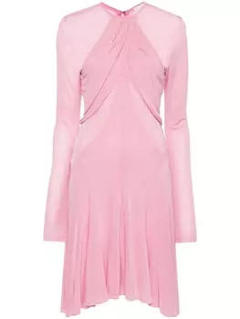 ISABEL MARANT платье мини Rosema с драпировкой, розовый