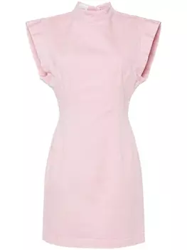 ISABEL MARANT платье мини с открытой спиной, розовый