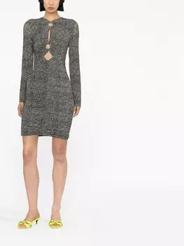 ISABEL MARANT платье мини с вырезами, черный