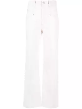 ISABEL MARANT расклешенные джинсы Dileskoa, нейтральный цвет