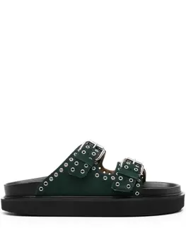 ISABEL MARANT сандалии Lennyo с люверсами, черный