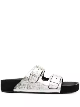 ISABEL MARANT сандалии Lennyo, серебристый