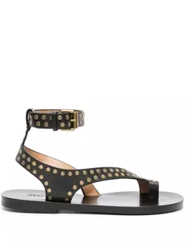 ISABEL MARANT сандалии с заклепками, черный